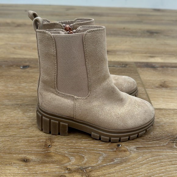 Cupcake Couture Lil Cora Chelsea Boots in Blush - Size 10 - Picture 7 of 11